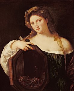 Allegoria della vanità, o Giovane donna con uno specchio, c.1515